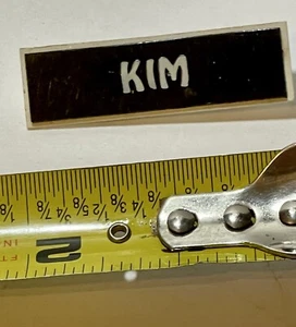 Vintage 1960’s name pin kim - Picture 1 of 4