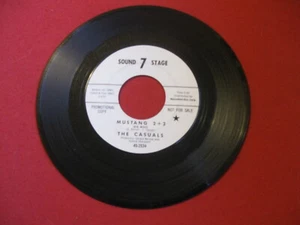 THE CASUALS "MUSTANG 2 + 2" RARE W/L PROMO 1964 SOUND STAGE 7 2534 LQQQK!! - Picture 1 of 2