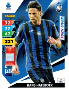 PANINI CALCIATORI ADRENALYN XL 2024-2025 CARD 8 BIS HATEBOER TURN OVER ATALANTA - Picture 1 of 2