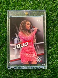JoJo 2016 Topps WWE Divas Revolution #24 Blank Back Proof Card 1/1 w COA - Picture 1 of 6