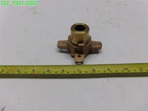 1" Water Meter Yoke Expansion Connection Wheel NL Brass - Picture 1 of 2