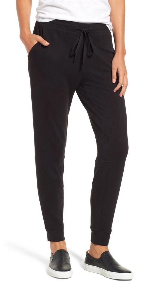 Pantalones deportivos Lou & Grey NEGROS para mujer Signaturesoft de felpa del norte del estado, EE. UU. 2X-grandes Foto 1 de 1