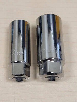Blue-Point ™ Tools 3/8" Chrome Drive Spark Plug Chrome  Socket 5/8" & 13/16" USA - Image 1 of 4