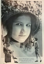 1911 Vintage Magazine Illustration Actress Gladys Hulette