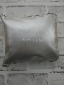 Nordstrom Folding Silver Zip Around Tote Bag - Picture 1 of 12
