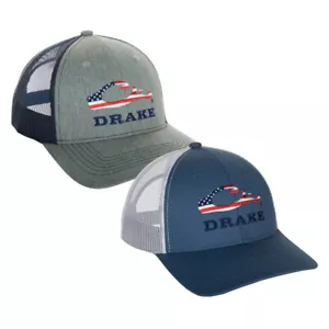 Drake Waterfowl Americana 2.0 Cap American Flag Hat - Picture 1 of 6
