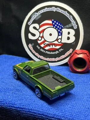 Hot Wheels Datsun 620 Pickup Truck Green Diecast USED NM Condition - Image 1 of 4