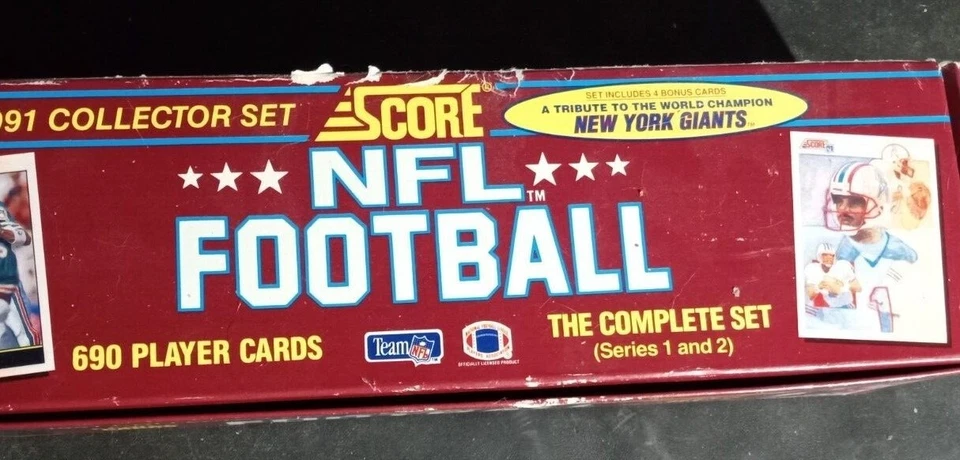 1991 Score Football #1-250 -- COMPLETE YOUR SET -- YOU PICK - Image 1 of 1