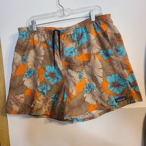 Patagonia Lined Baggies Shorts Men's Size XXL 6" Inseam 50+ UPF Drawstring - Picture 1 of 5