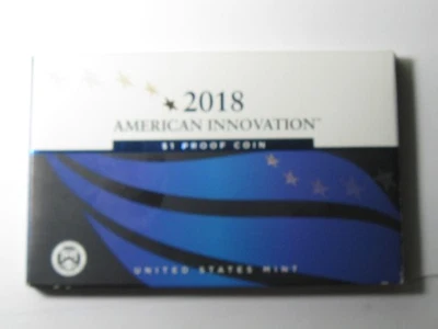 2018-S American Innovations  $1 Proof Coin OGP/COA - #11312-9 - Image 1 of 4