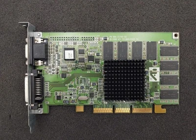 Vintage ATI 109-72700-02 Graphics By Rage 128 Pro, AGP, VGA Video Card - Image 1 of 3
