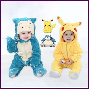 Disfraz Pokemon 0-5 Y Bebé Snorlax Mameluco Anime Juegos con disfraces Kigurumi Lindo Pijama - Imagen 1 de 23