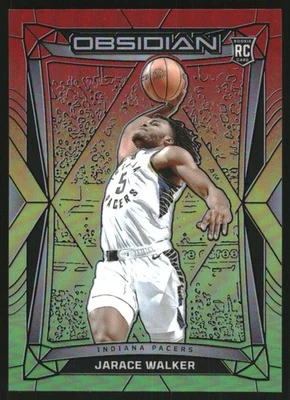 2023-24 Panini Obsidian Electric Etch Reggae Flood #187 Jarace Walker /75 - Image 1 of 2