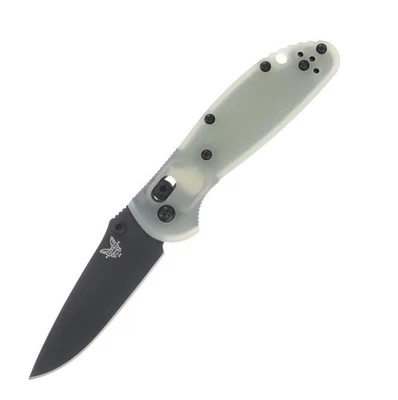 Benchmade SMKW Exclusive Mini Griptilian 556BK-2501 - Natural G10 - Black 20CV - Image 1 of 4