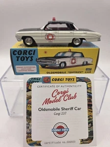 Corgi Toys reissue vehicle #237 Oldsmobile Sheriff's Car in mint with COA - Picture 1 of 2