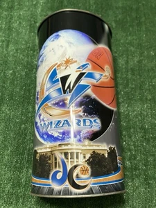 Vintage Washington Wizards Trash Can NBA Basketball DC - Picture 1 of 9