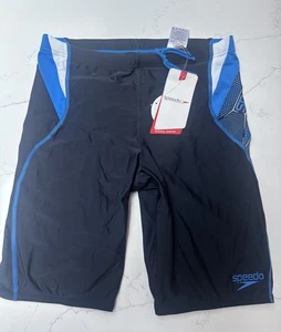 Men’s SPEEDO Jammers - (Blue/Multi) BNWT Speedos Swim 34” - Picture 1 of 5
