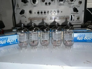 Five Realistic 6GH8A Tubo de Vacío Guitarra AMP Radioaficionado - Nuevo de Lote Antiguo/Nuevo en Caja - Imagen 1 de 3