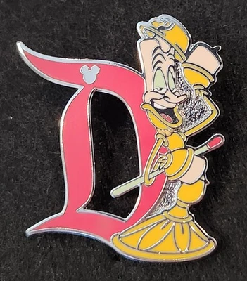 Prendedor Disney Oculto DLR Lumiere 2025 Disneyland Serie D, Mickey, Pinpics 170940 Foto 1 de 2