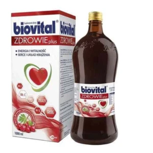 Biovital Gesundheit Plus 1000ml Eisen & B-Vitamine gegen Müdigkeit & Stress - Bild 1 von 1