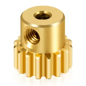 Engranaje de piñón FLYXM latón 48P 3,17 mm engranaje de motor 16T para motor de radiocontrol de 1/10 actualizaciones de radiocontrol - Imagen 1 de 6