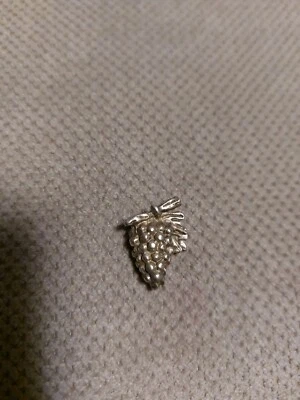 Mignon Vintage Grappolo Uva 🍇 Argentato - Immagine 1 di 4