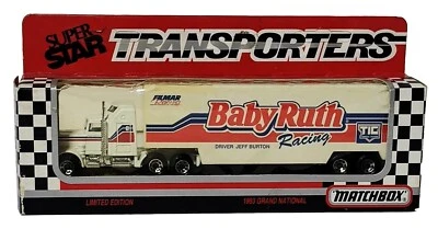 Camión transportador NASCAR® # "BABY RUTH RACING®" 1:87 (Jeff Burton) Foto 1 de 4