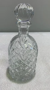 Block Crystal Cut Decanter Made In Poland - Bild 1 von 7