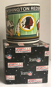 VINTAGE 1992 Sports Impressions NFL WASHINGTON REDSKINS Mug - Collectible - Picture 1 of 3