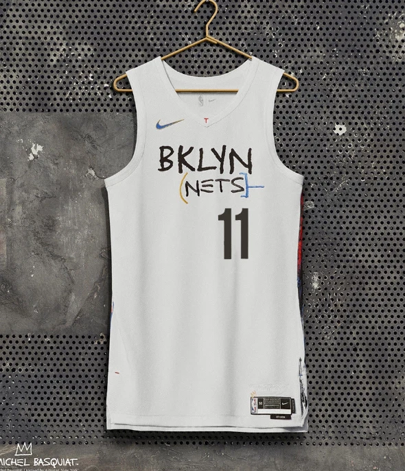 Nike Brooklyn Nets Kyrie Irving City Edition Swingman Jersey Size XL DO9585-103