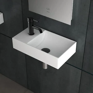 Alpenberger Waschtisch Hänge Waschbecken Keramik Handwaschbecken Klein Gäste WC - Bild 1 von 5