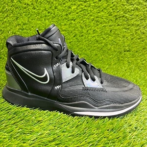 Nike Kyrie Infinity Boys Size 6.5Y Black Silver Basketball Shoes Sneakers - Picture 1 of 10