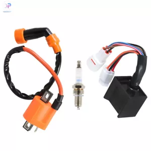 Ignition Coil Spark Plug CDI For Yamaha Bear Tracker 250 YFM250B YFM250X 1999-20 - Bild 1 von 11