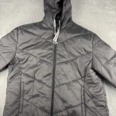 Chaqueta New Balance Puffer Para Mujer 2X Negra Acolchada Tecnología Resistente al Agua Cremallera Completa Foto 1 de 4