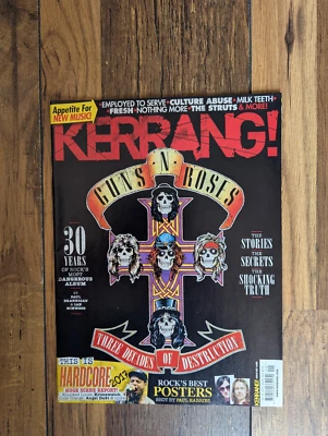 Kerrang! 1680 Guns N' Roses Appetite For Destruction 30th Anninversary Special - Image 1 of 4