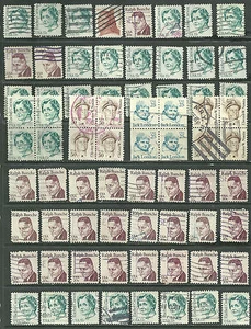 72 US #1860 -20¢ Ralph B, #1857 -17¢, #1869 -50¢ Chester W. Nimitz, #1855 - 13¢ - Picture 1 of 1