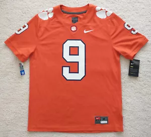 Clemson Tigers #9 TRAVIS ETIENNE JR Football Jersey XL NWT Nike Orange - Picture 1 of 3