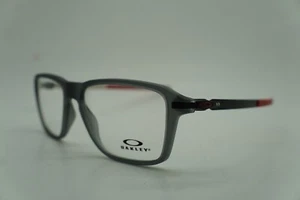 OAKLEY OX8166-0354 SATIN GREY SMOKE AUTHENTIC DESIGNER EYEGLASSES 54-16 140 - Picture 1 of 4