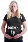Mom Squared Pregnancy Announcement Mothers Womens Maternity Pregnancy T Shirts