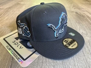 Detroit Lions New Era Official 2024 NFL Draft On Stage 9FIFTY Snapback Hat - Picture 1 of 5