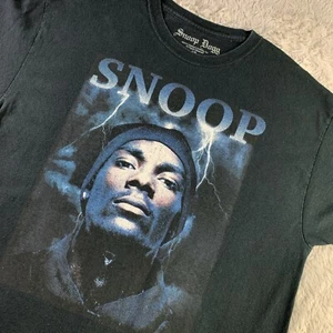 Snoop Dogg Shirt Mens Medium Black Lightning Rap Hip Hop Music Concert Doggy - Picture 1 of 10