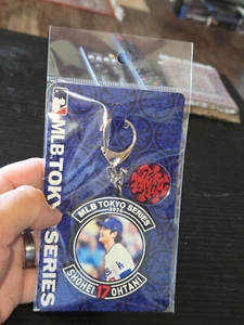 Los Angeles Dodgers Keychain Shohei Ohtani Smiling 2025 MLB Tokyo Series Japan - Picture 1 of 4