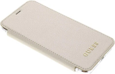Guess Étui pour iPhone X / XS Folio Élégant avec Porte-cartes - Photo 1/4