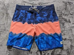 VANS Boardshorts Swim Trunks Men's Size 36 Blue - Picture 1 of 13