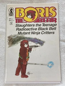 Boris the Bear #1 1986 Dark Horse Pub Comic VF/VF+ BW - Picture 1 of 1
