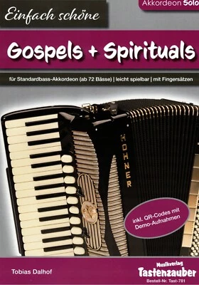 Akkordeon Noten :  Einfach schöne Gospels + Spirituals - leichte Mittelstufe - Bild 1 von 4