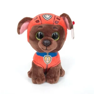 Ty  Paw Patrol ZUMA Beanie Boos 9" the Chocolate Labrador with Ty Heart Tag - Picture 1 of 7
