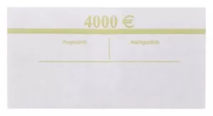 200 EURO Banderolen für 20 Banknoten EUR Geldscheinbanderolen NEU Geldbündel Set - Bild 1 von 16