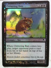 Foil Chittering Rats - Darksteel - Magic: The Gathering - MTG