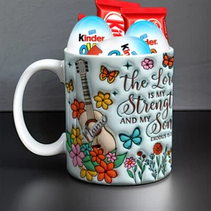 Personalised Christian gift Christian gift Jesus Bottle/mug birthday easter gift - Picture 1 of 4